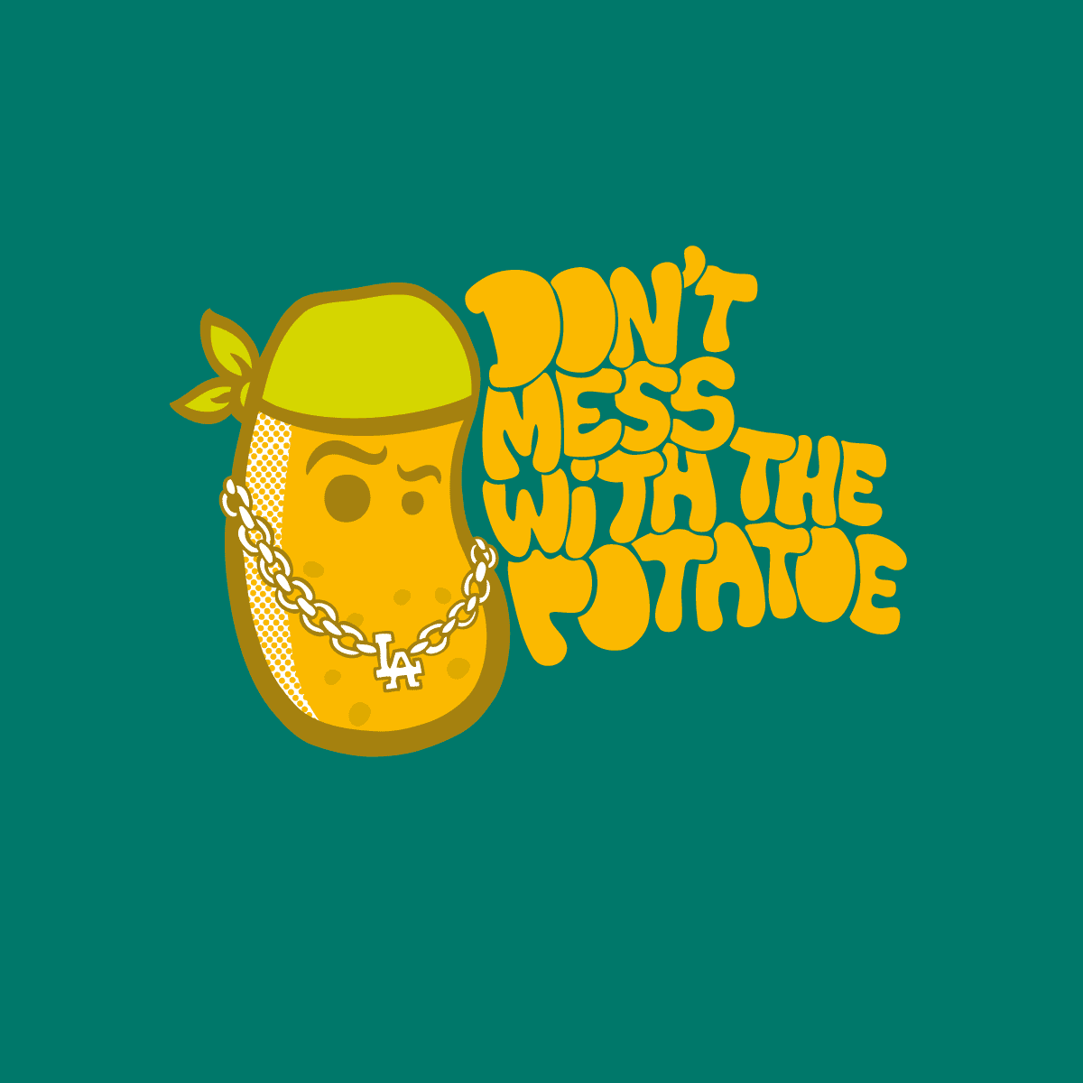 Illustration Fun Potatoe