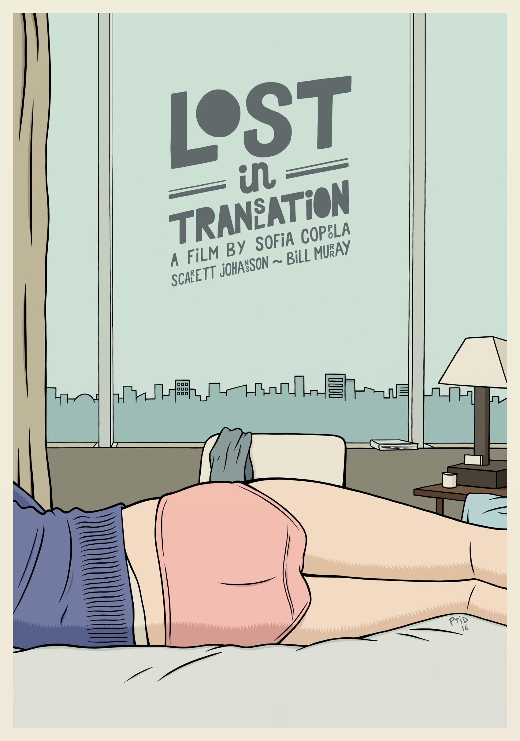 Illustration poster Lost in Translation