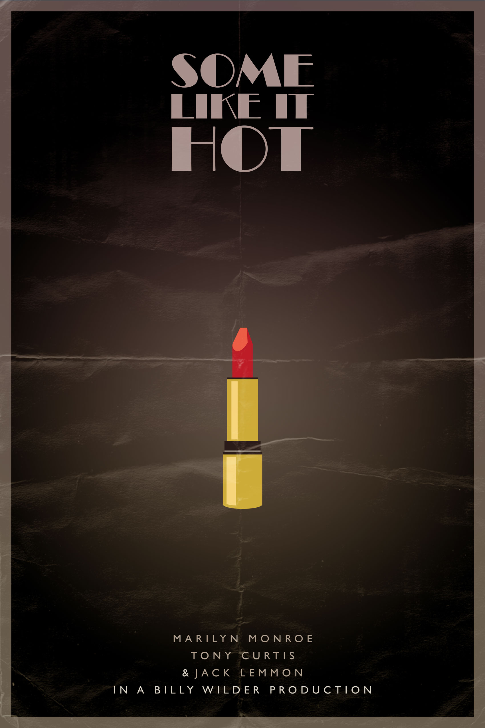 Illustration poster Some Like it Hot