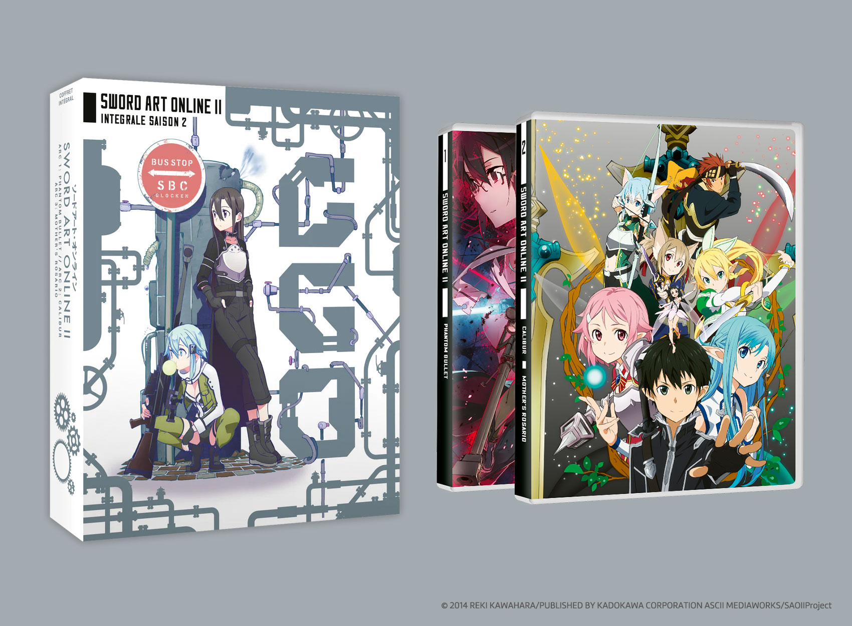 Coffret intégrale bluray Sword Art Online 2