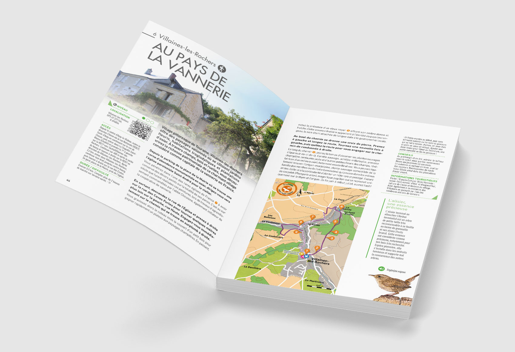 Pages intérieures guide Loire Anjou Touraine