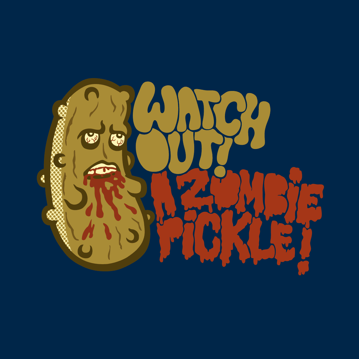 Illustration Zombie Pickle